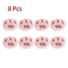Pink Paw 8PCS