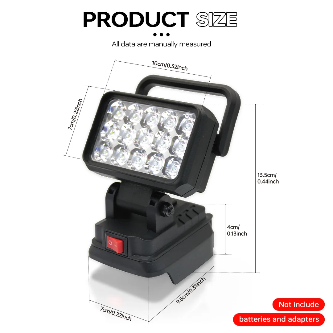 LED Working Light For Makita 18V Li-ion Battery Flashlight Portable Emergency Flood Lamp Camping Lamp camping light,portable flashlight,portable lanterns,camping lamp,camping lantern,keychain work light,portable work lights,emergency lights,portable work light,portable torch