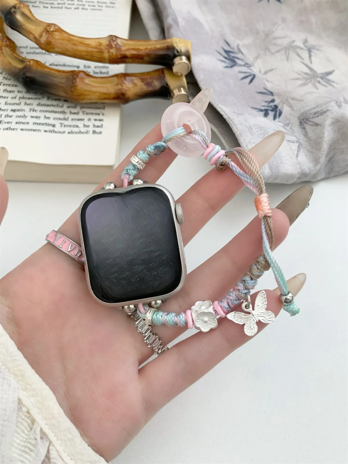 Pulseira joia para apple watch séries e modelos ultra_voghion.com