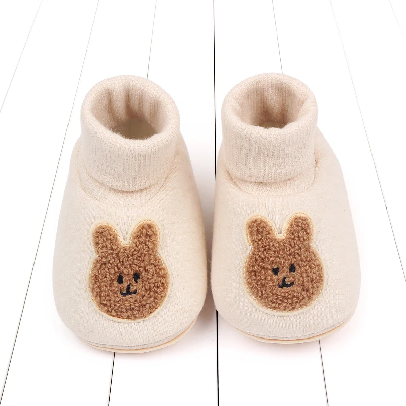 Baby Cute Sock Shoes Soft Animal Anti-slip for Spring and Autumn Long Sock Warm and Soft for 0-18 Months Toddler Indoor Prewalk 6