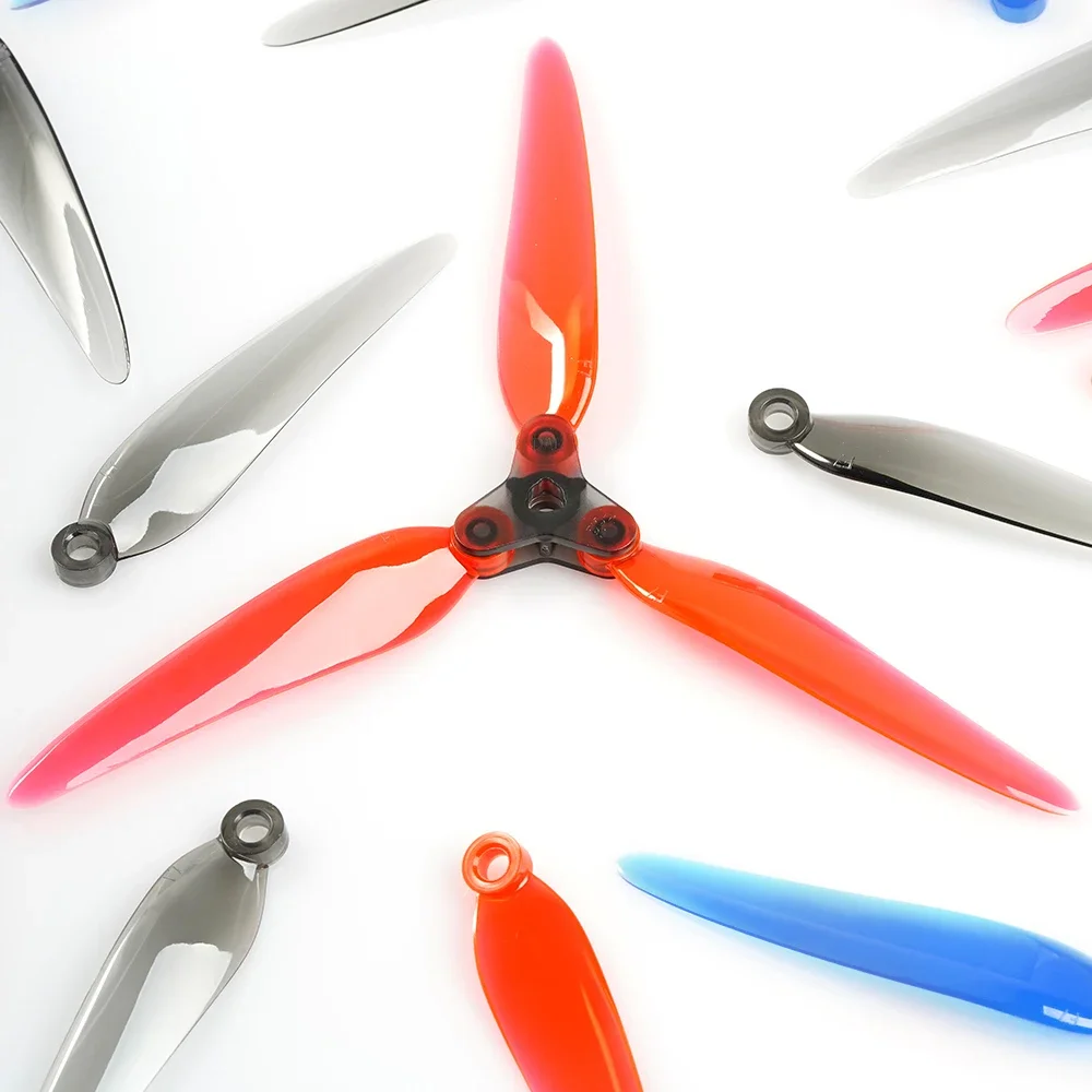DALPROP 7" F7 Hélices Pliables 3 Pales 6 Paires pour Drone FPV
