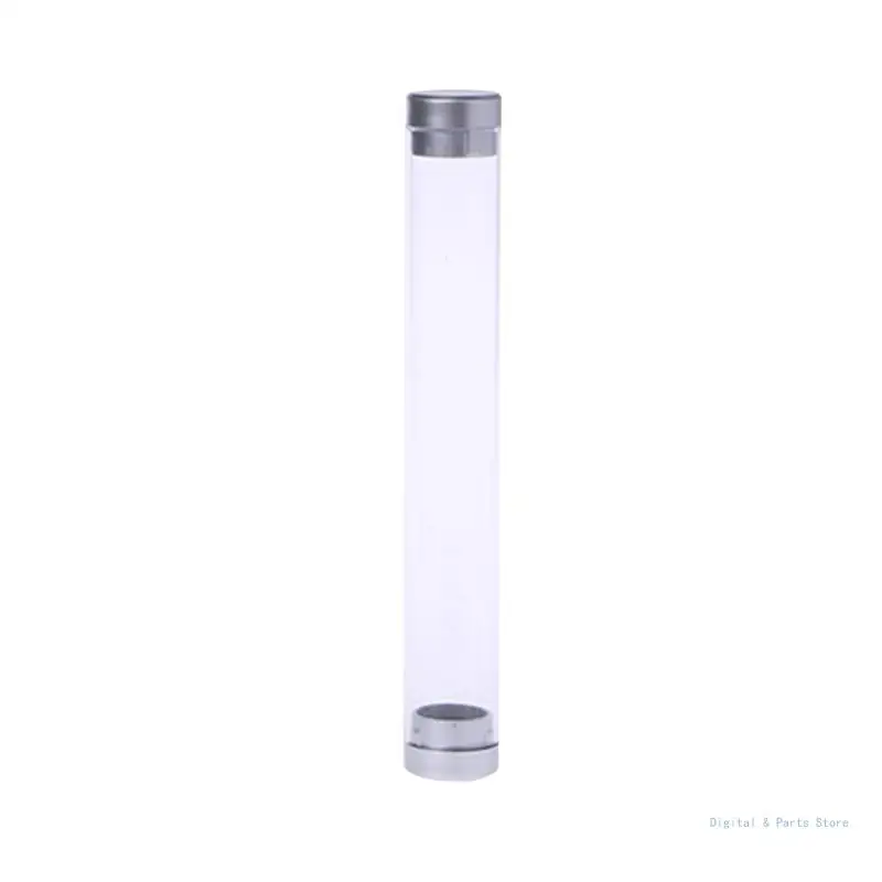 

M17F Прозрачный цилиндр для футляра, ящик для хранения ручек, органайзер для канцелярских принадлежностей, школьный офис