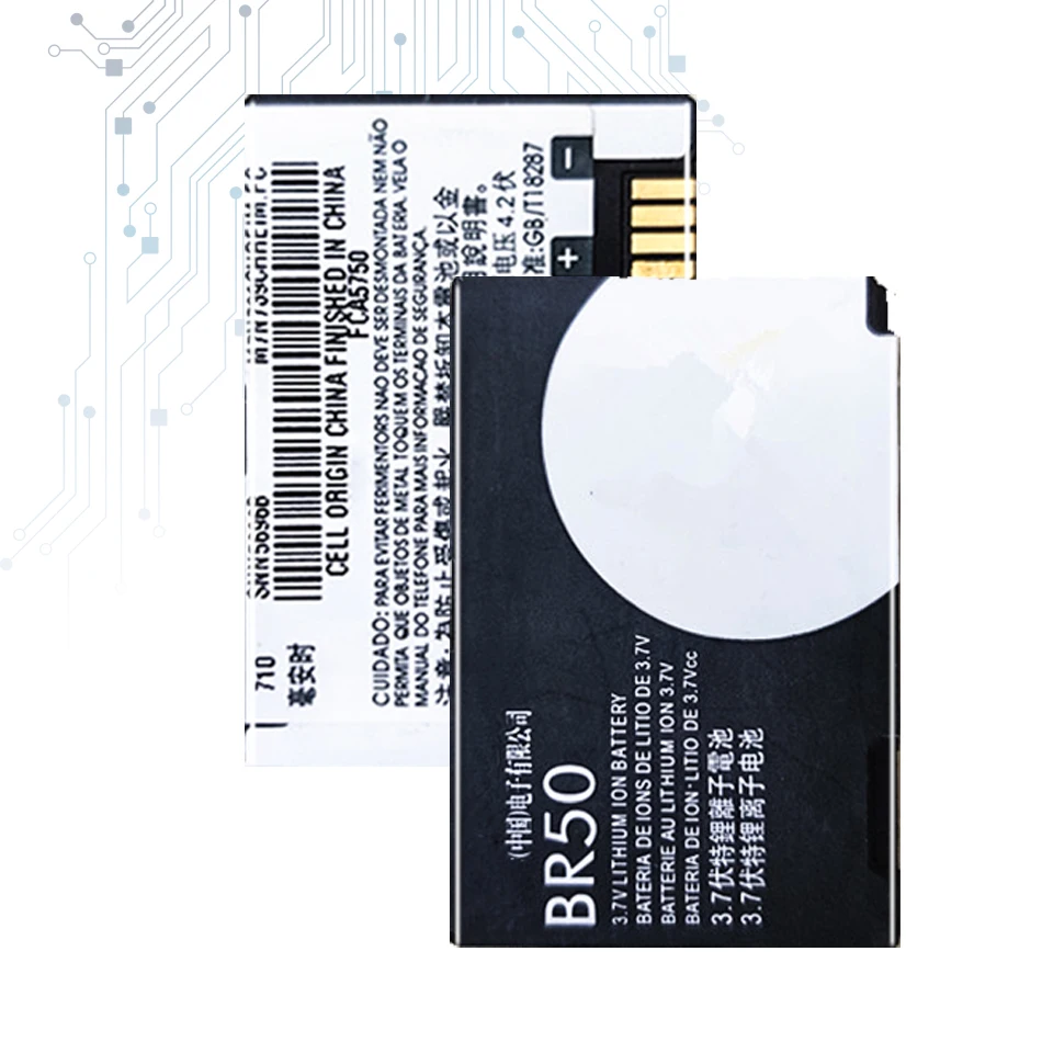 Аккумулятор 710 мАч для Motorola Razr V3 V3c V3E V3i V3m V3r V3t V3Z Pebl U6 Prolife 300 500 | Мобильные телефоны