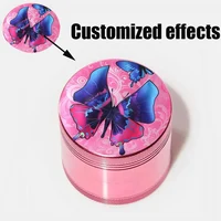 Custom 40mm/50mm/63mm Metal Grinder Customization of Various Image Styles for Men Custom Crusher Wholesale Grinder Kitchen Cigar 1