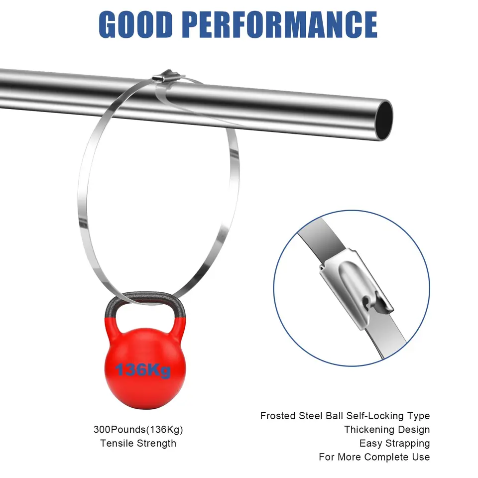 Fascette Fermacavi Autobloccanti 200x2,5mm In Nylon 100pz Bianco ISWT - Foto 3