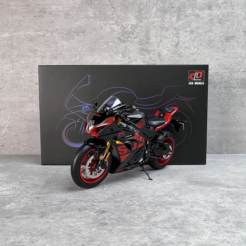 LCD GSX-R1000 시뮬레이션 합금 금속 오토바이 자동차 모델 컬렉션 장식품 선물 1 12