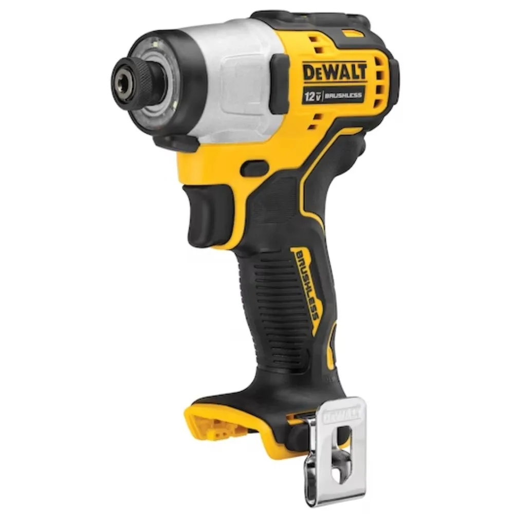 

DEWALT DCF801 12V MAX* Brushless 1/4 in. Cordless Impact Driver Electric Screwdriver (Tool only)