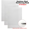 1/10/20Pcs Stainless Steel Woven Metal Mesh 15*20 cm,Welded Mesh Repair Car Bumper,Home Heat-resistant Metal Mesh, Welding tools 2