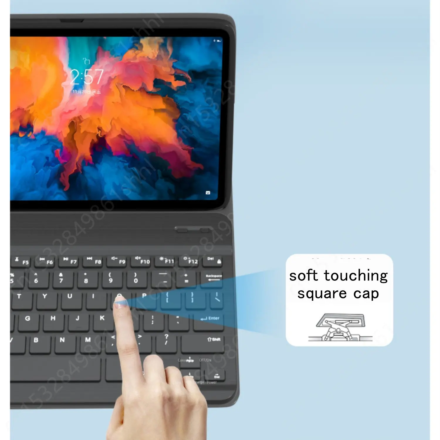 Clavier Wireless Azerty Francais Keyboard Samsung Galaxy Tab S9 S8 S7 11'' Tablet Russian Spanish Hebrew Teclado Keyboard wireless keyboard wireless keyboard mouse tablet keyboard ipad keyboard