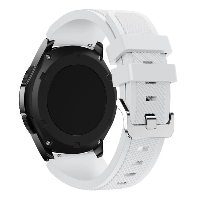 Silicone Sport Watch Band - 22mm Premium Strap Bracelet
