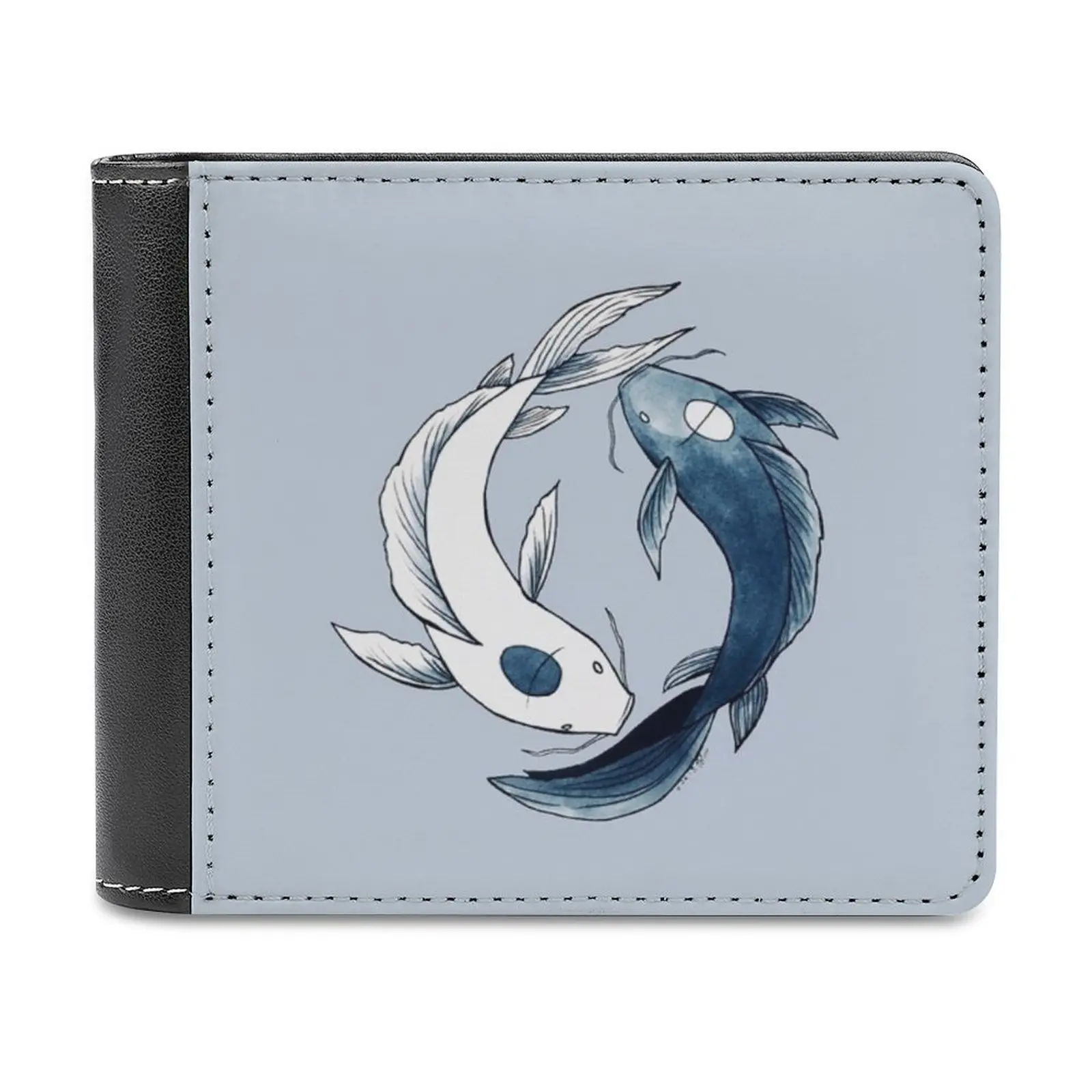

Модный кошелек Tui And La-Yin & Yang Koi для кредитных карт, кожаные кошельки, персонализированные кошельки для мужчин и женщин, последний кошелек Airbender