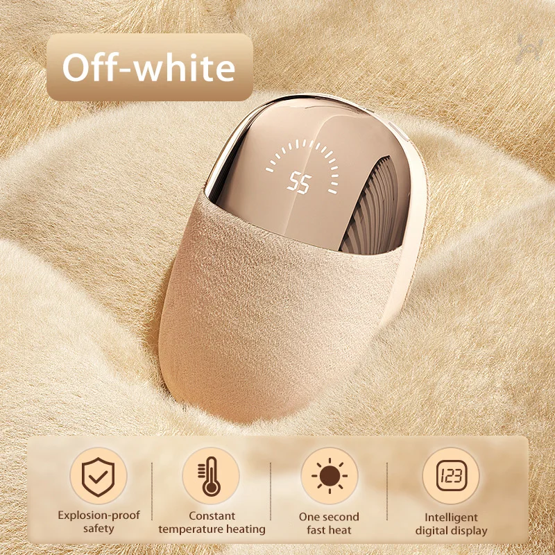 Portable Hand Warmer Xiaomi Large Capacity 50000mAh Plush Smart Constant Temperature