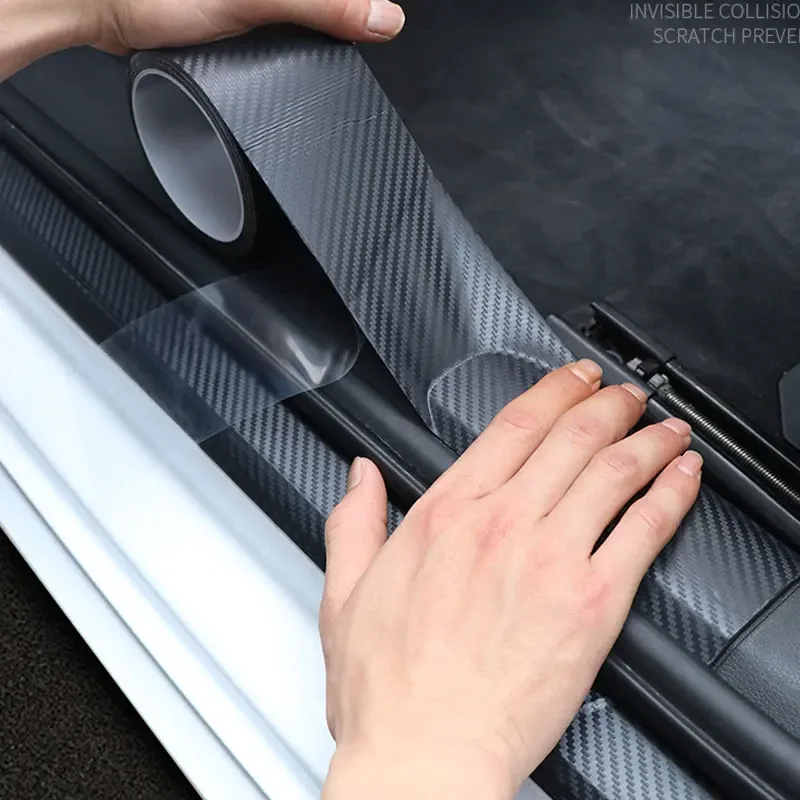 3D Car Nano Carbon Fiber Sticker Anti-Scratch Waterproof