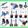 Auto halogen lamp bulb Fog Lights 55W 12V 6000K White Headlights 2pcs Super Bright Car Light H1 H3 H4 H7 H8 H9 H11 H15 9005 HB3 2