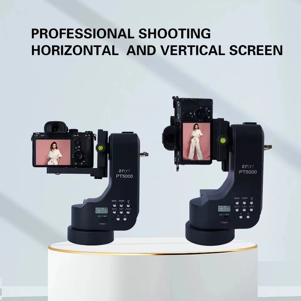 ZIFON PT5000 Wireless Remote Control Motorized Pan Tilt Panoramic