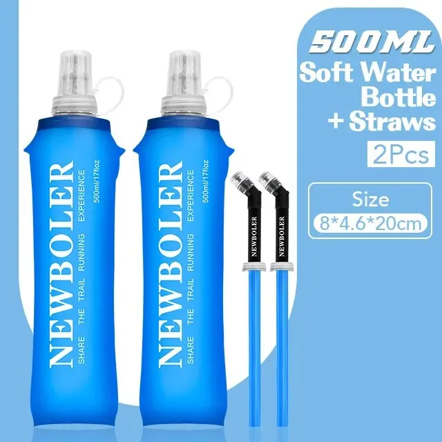 500ml and Straws2pcs