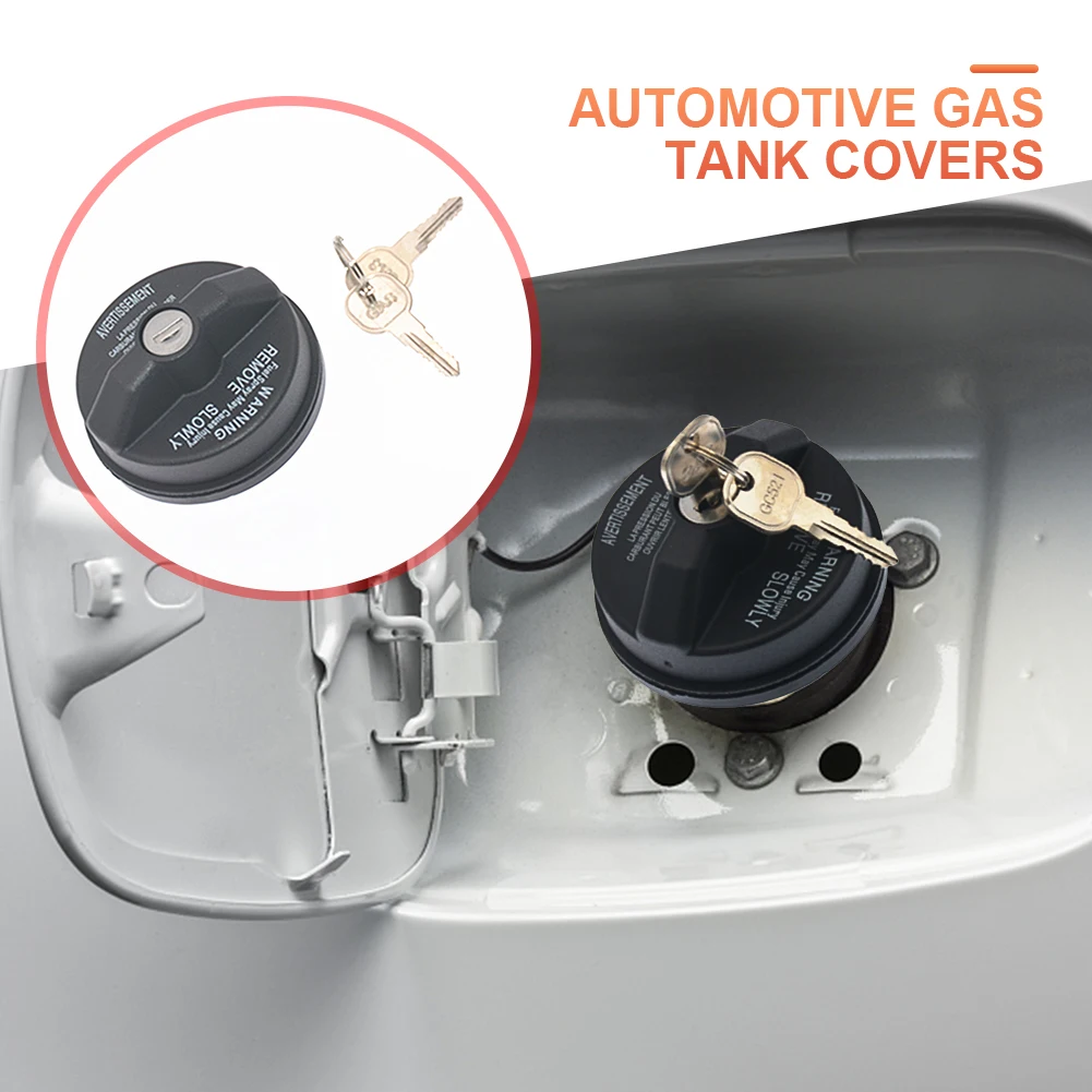Locking Fuel Tank Cap 5278655AB Car Gas Fuel Tank Cap Locking with 2 Keys for Chrysler PT Cruiser Sebring Pacifica