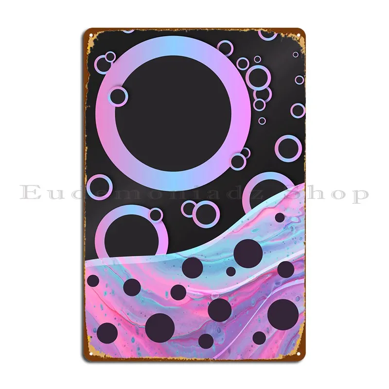 

Bubbles And Foam Metal Sign Party Club Club Design Garage Tin Sign Poster