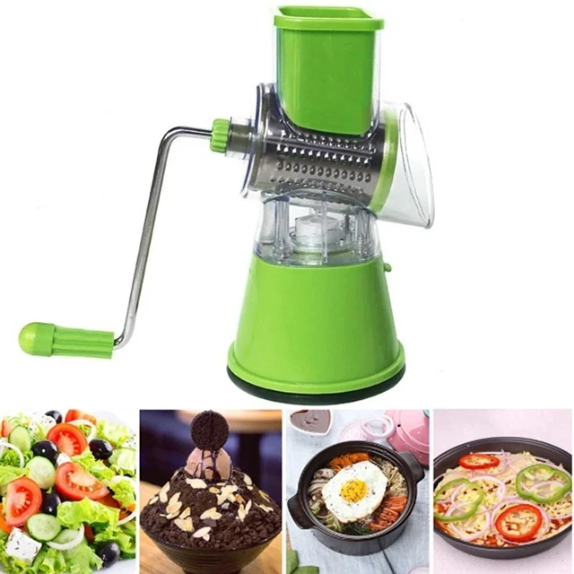 Manual Vegetable Cutter Slicer - Kitchen Roller Tool for Chopping