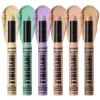 LANGMANNI muti-Color Contouring Stick Long-lasting hydrating Waterproof Smooth  Brightening Skin Enhancing Tone Concealer 6