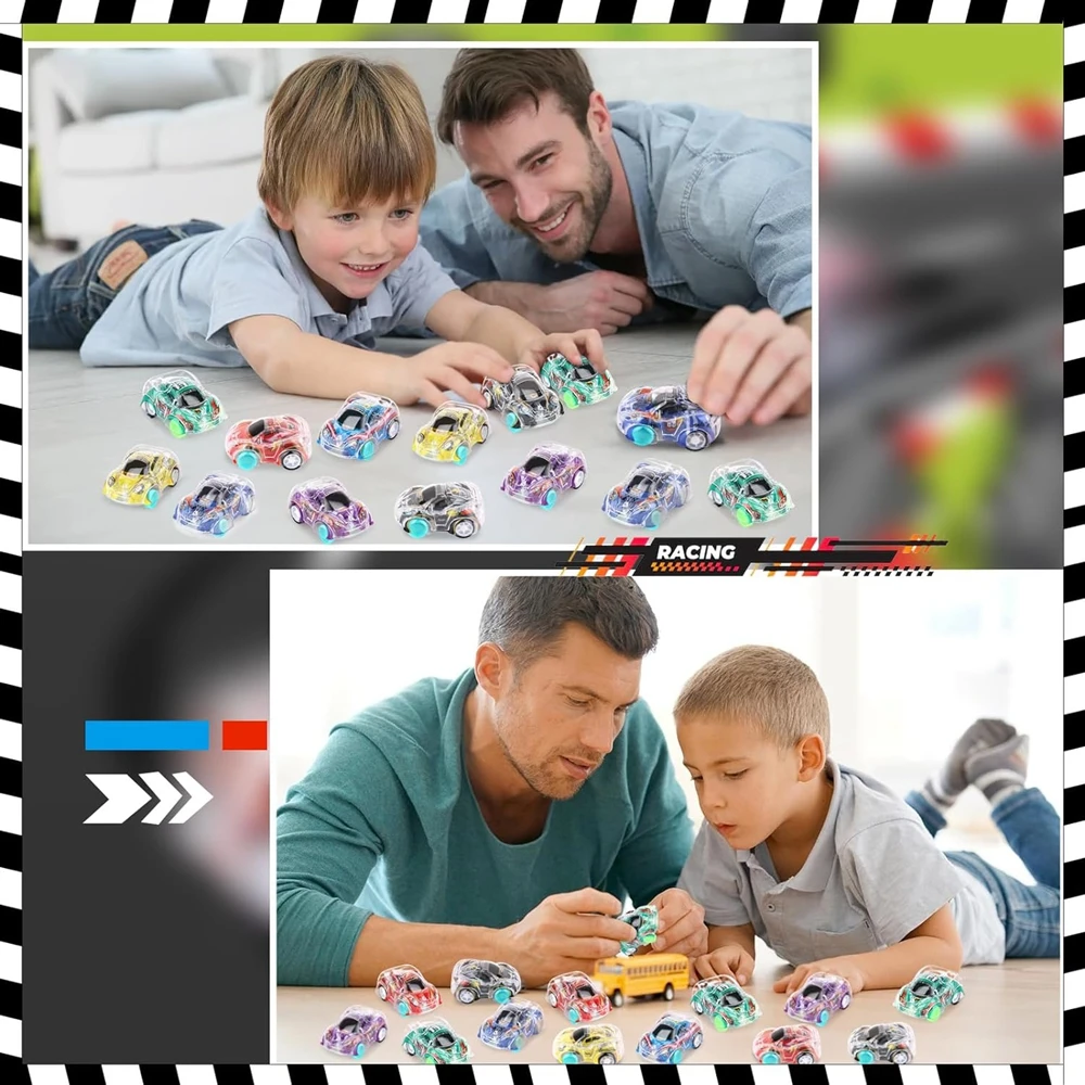 10/50pcs für Kinder Jungen Mädchen Mini Pull Back Autos Set Rennfahrzeuge Kleinkinder Bulk Spielzeug Party begünstigt Schatzkiste Geschenke – Detail 7