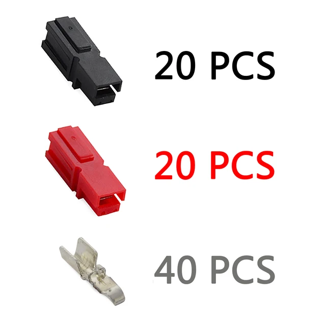 20 Sets 30A 45A 600V Power Marine Connector Pole for Anderson Powerpole