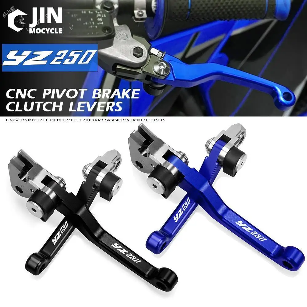 

Motocross Foldable Pivot Dirt Bike Brake Clutch Levers Handle Brakes Lever For YAMAHA YZ250 2001 2002 2003 2004 2005 2006 2007