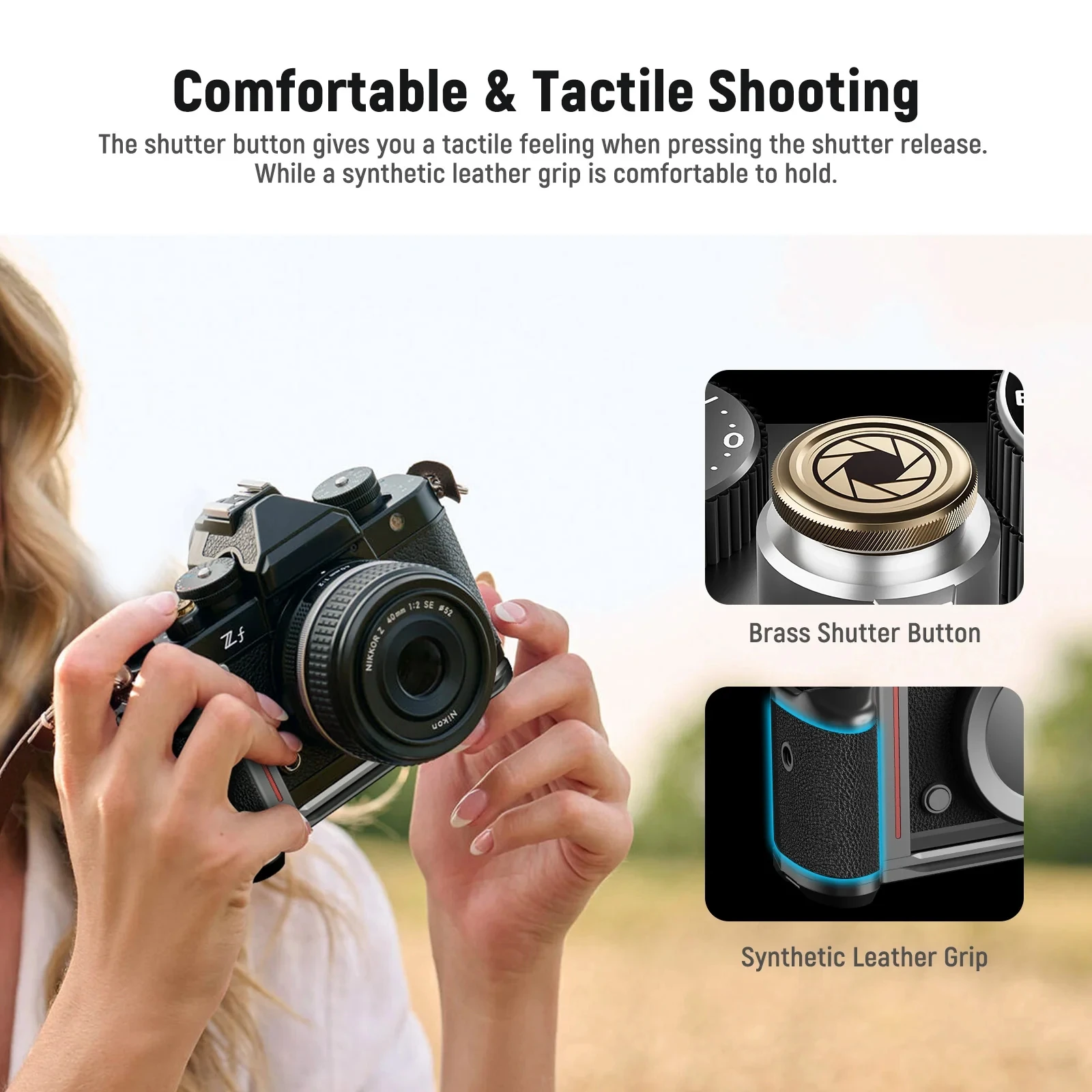 NEEWER CA063 L-Shape Handle for Nikon Zf /1/4