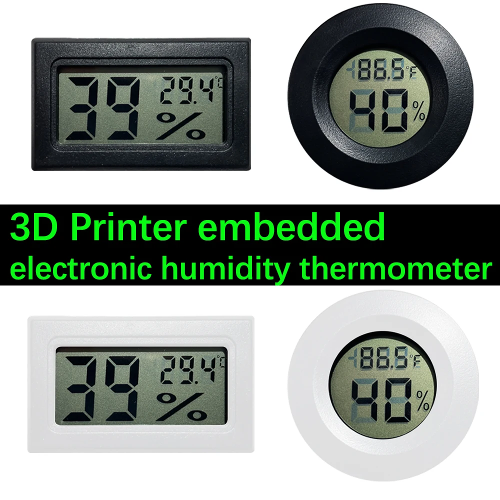 Hygrometer/Thermometer For Filament Dryer Box Airtight Moisture-Resistant Real-Time Monito thumbnail 5