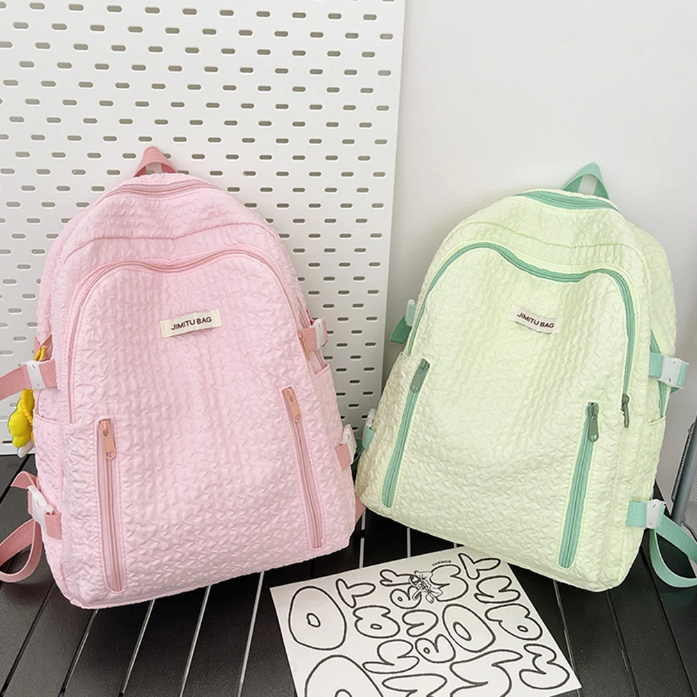 Fashion School Bag Student Backpack New Badge Canvas Backpack Girls School  Bags for woman Female Backpack Female Cute backpacks - AliExpress