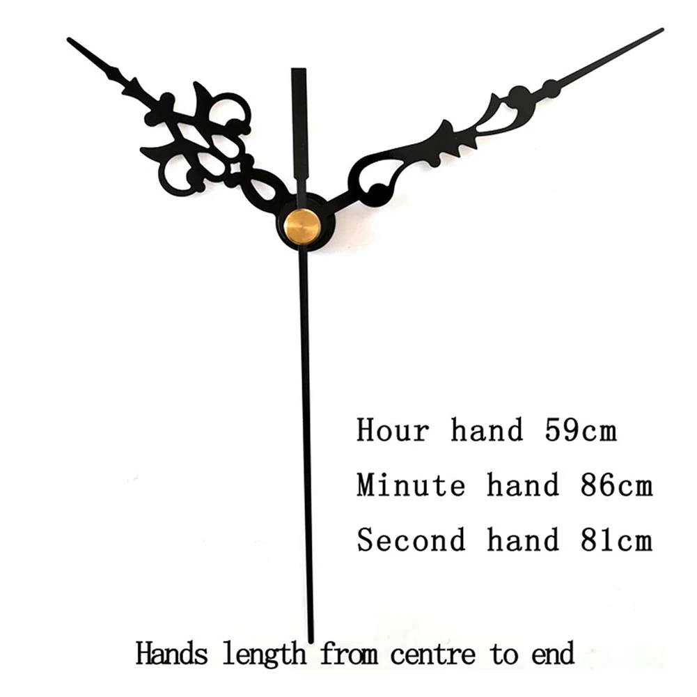 Quartz Pendulum Clock Movement Black Hands Music Box Speaker Battery Operated Melody Mechanism for DIY Clock