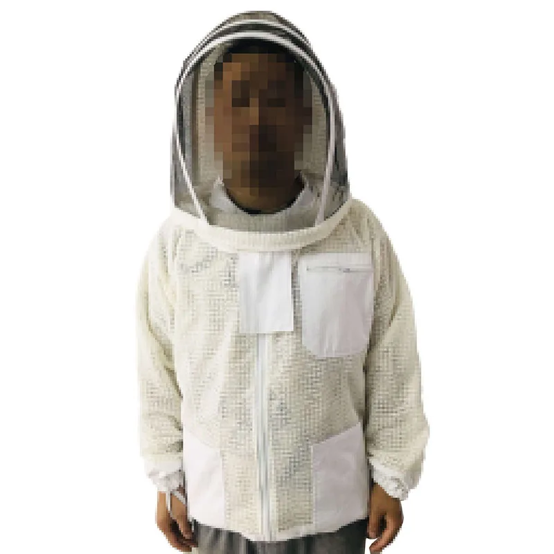 Beekeeping Clothing Jacket Ventilated 3-layer Beekeeper Product Thicker Costume Honeybee Equipment Apiculture Garden Supplies