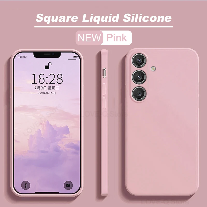 Liquid Silicone Soft Phone Case - Premium Protective Cover