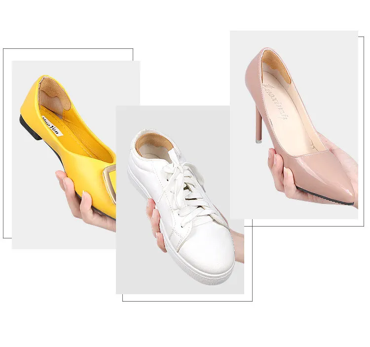 Heel Stickers Heel Shoe Protector for High Heels Anti Slip Anti-wear Heel Liner Women Sandals Foot Care Shoes Accesories 1 Pair
