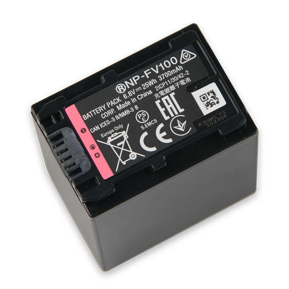 NP-FV100A FV50 FV70 FV90 FV100 Replacement Battery For SONY HDR-PJ790E PJ600E CX760E CX290 HDR-CX700E 220E 450 680E PJ50E CX230