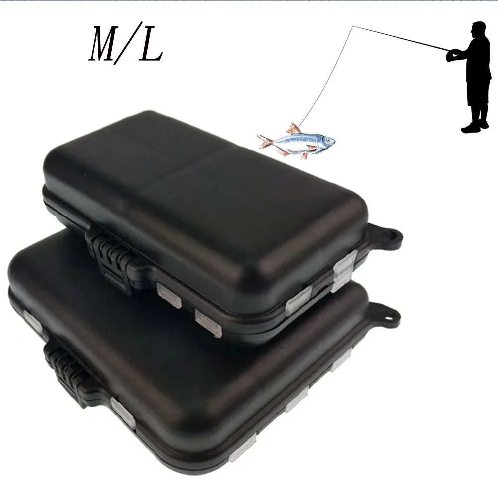 Boîte De Rangement Double Face Pour Pêche Ou Petites Pièces - Plastique, Plusieurs Compartiments