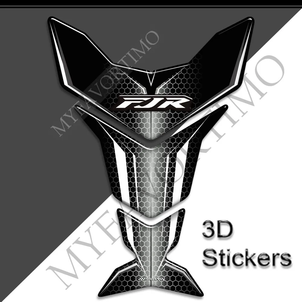 Motorcycle Stickers For Yamaha FJR1300 FJR 1300 Tank Pad Protector 3D Sticker Decal Fuel Gas Anti Slip ADVENTURE kodaskin motorcycle gas cap tank pad sticker decal emblem for triumph