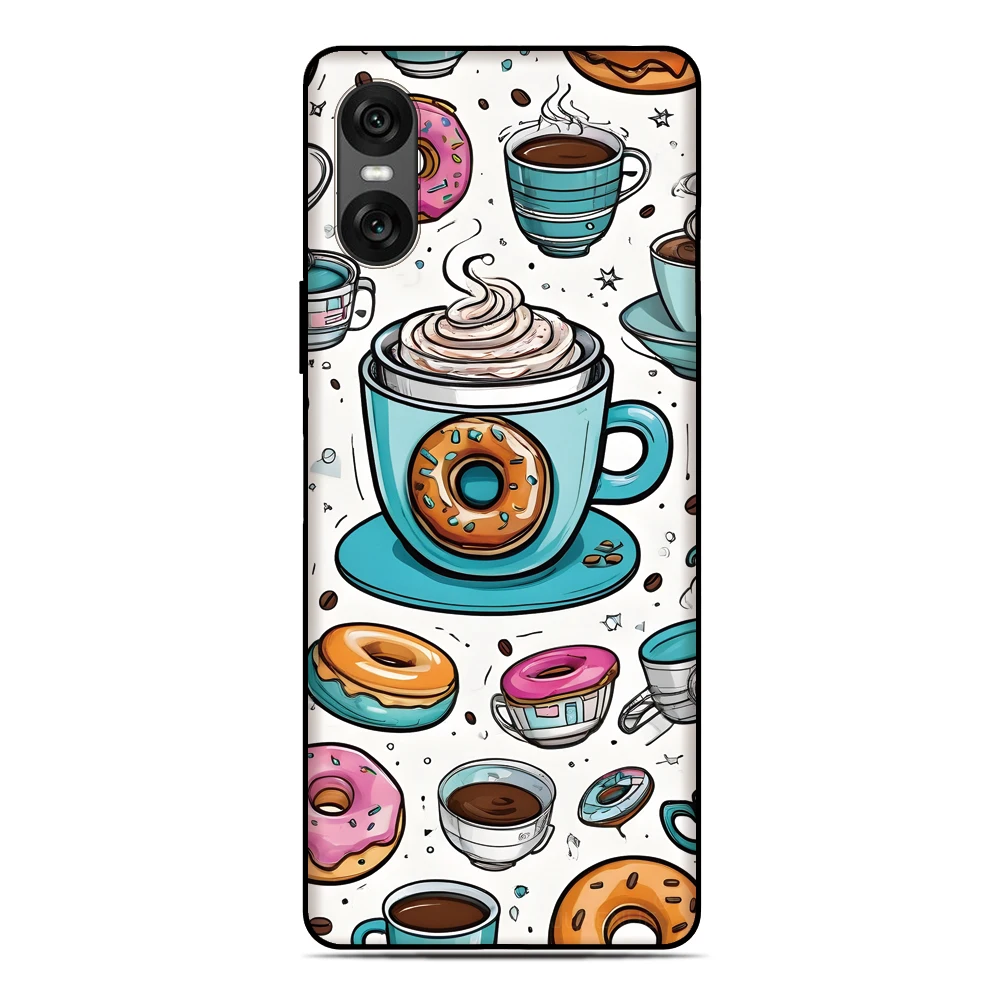 Vibrant Comic Art Soft Phone Case Back Cover