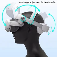 For Meta Quest 3 Quest3 Headband Head Strap Holder Virtual Reality VR Glasses Headset Helmet Game Accessories Gaming Adjustable - Image 2