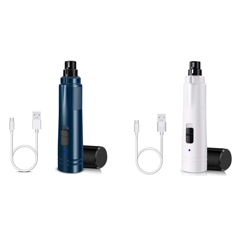 

Измельчитель для ногтей собак с Φ-2-скоростной электрический триммер для ногтей домашних животных мощный безболезненный уход за лапами и разглаживание