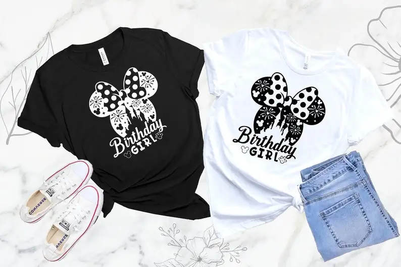 

Birthday Girl Shirt cat Birthday Short Sleeve Top Tees O Neck Fashion Streetwear harajuku kawaii 100% Cotton goth Drop Shipping