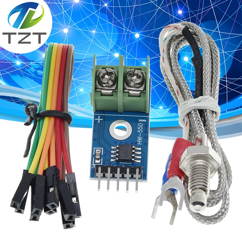 MAX6675 Module + K Type Thermocouple Thermocouple Sensors TZT