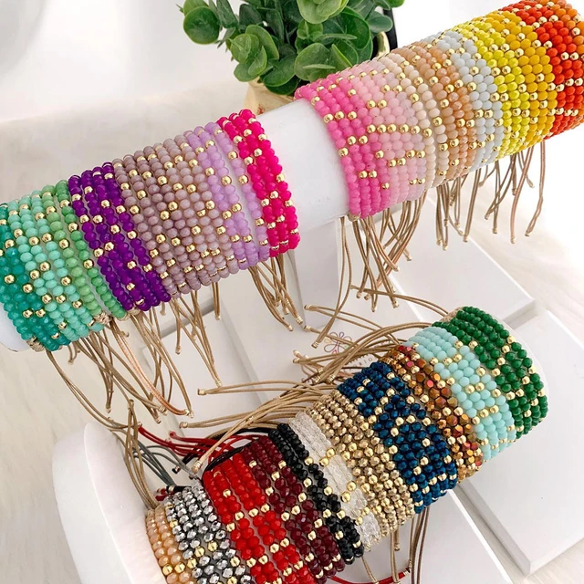 KKBEAD Bracelet Y2k Accessory Jewelry Femme Bracelets for Women Valentine's  Day Gift Crystal Beaded Pulseras Mujer Moda - AliExpress
