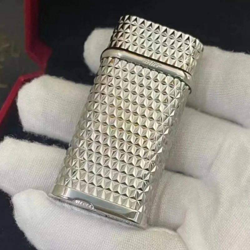 

New arrive Smoking Lighter C-artier 2023 Classic Luxury lighter gas lighter for gift Cigar with stones and box-GYY