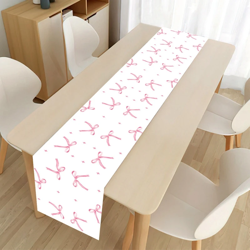 Rosa Schleife Thema Geburtstag Party Supplies Einwegteller Tassen Serviettenschleife Party Dekor Babyparty Mädchen Rosa Schleife Partyzubehör – Detail 12