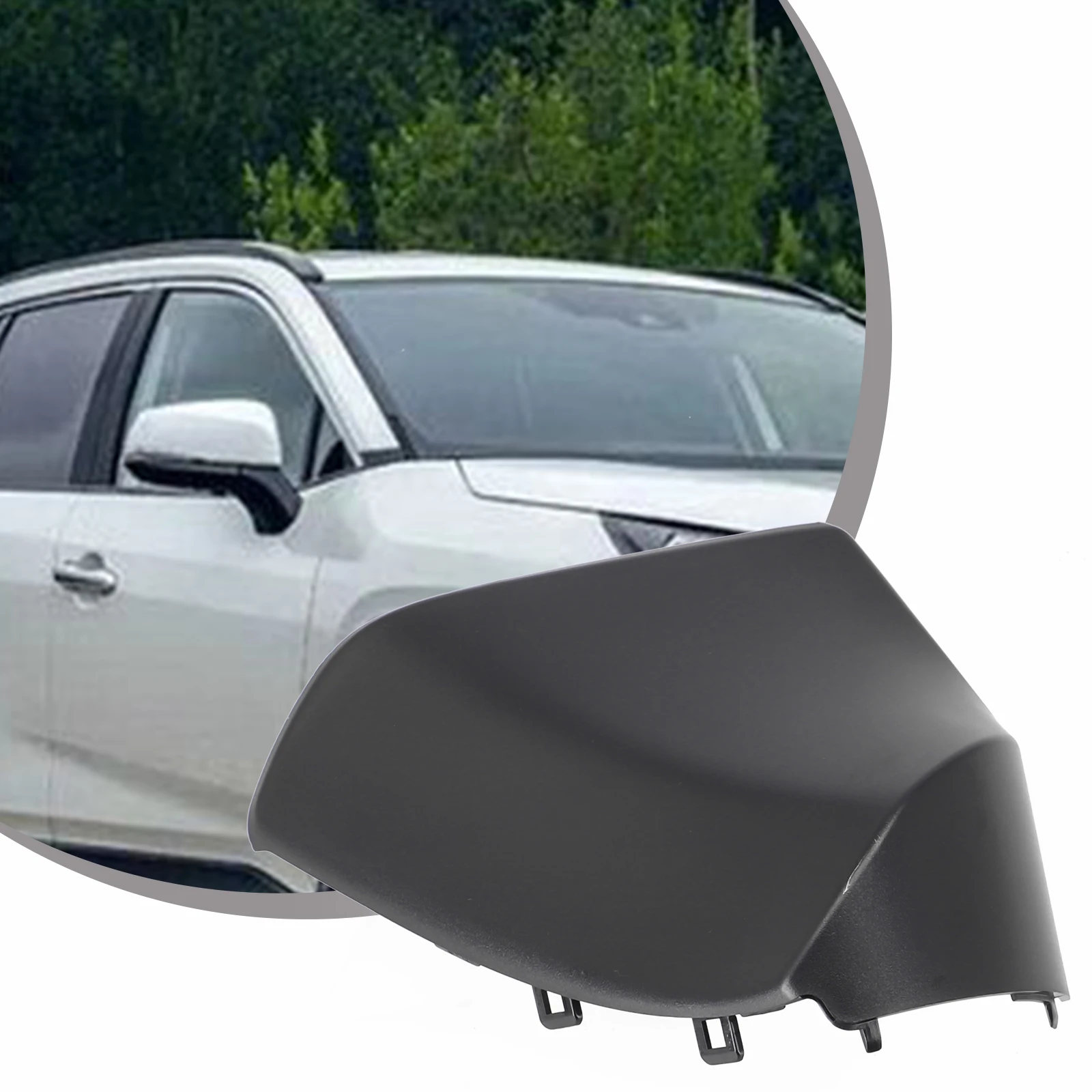 

Reliable Rearview Mirror Triangle Base Cover Right Side Fit for Toyota For RAV4 2020 2022 Perfect Aftermarket Option