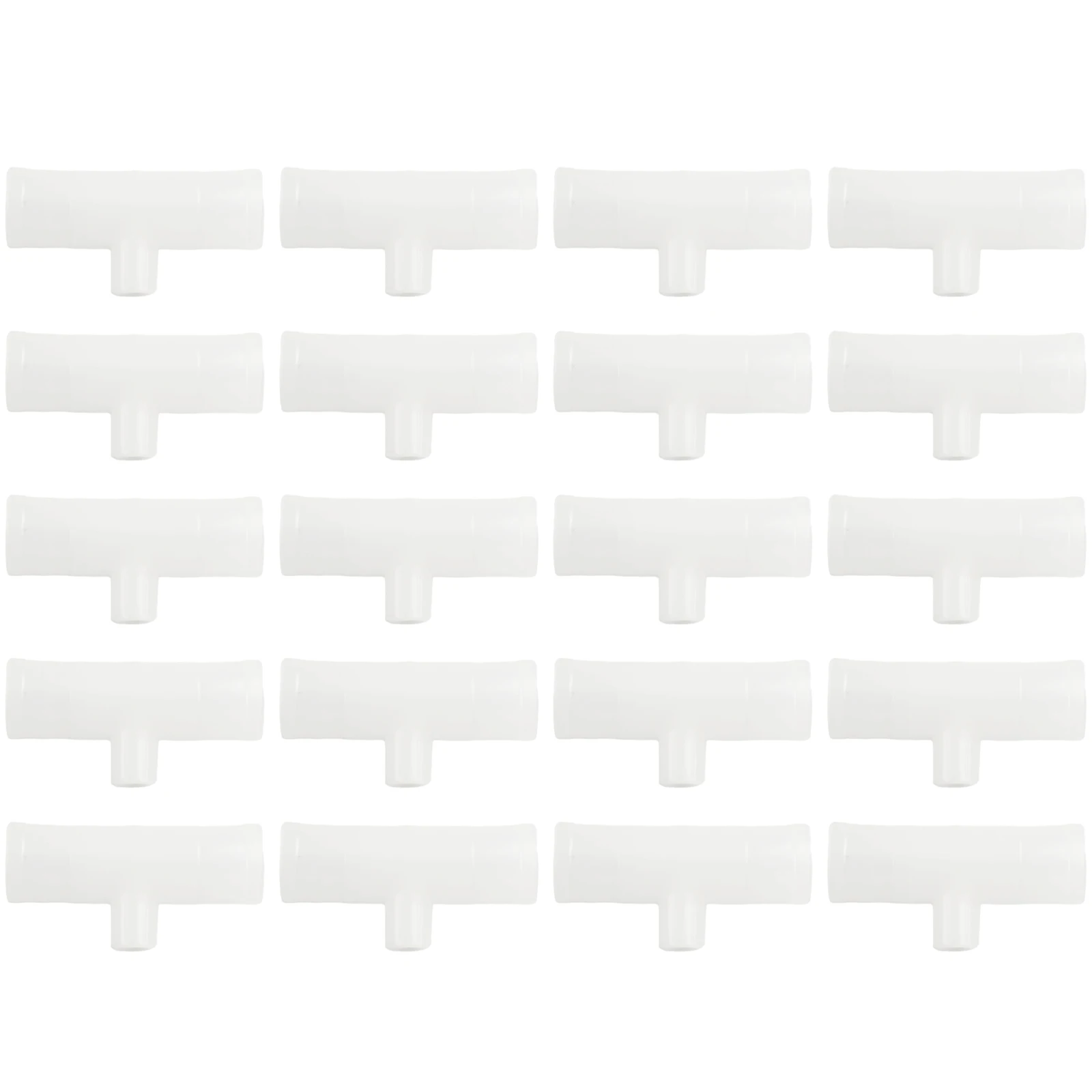 

20pcs Water Nipples 1/2" PVC Reducing Tees T-joint Poultry Automatic Waterer Cup For Poultry Watering System Pipes Connection