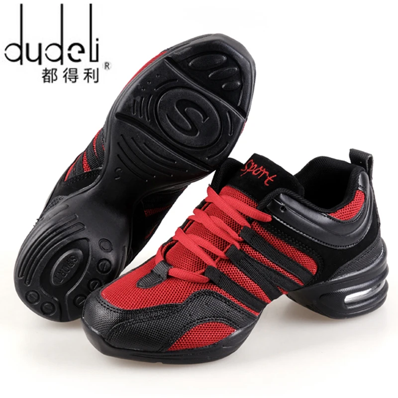 Women's Dance Shoes Soft Outsole Woman Breath Jazz Hip Hop Shoes Sports Sneakers Ladies Girl's Modern Jazz Dancing dance shoes