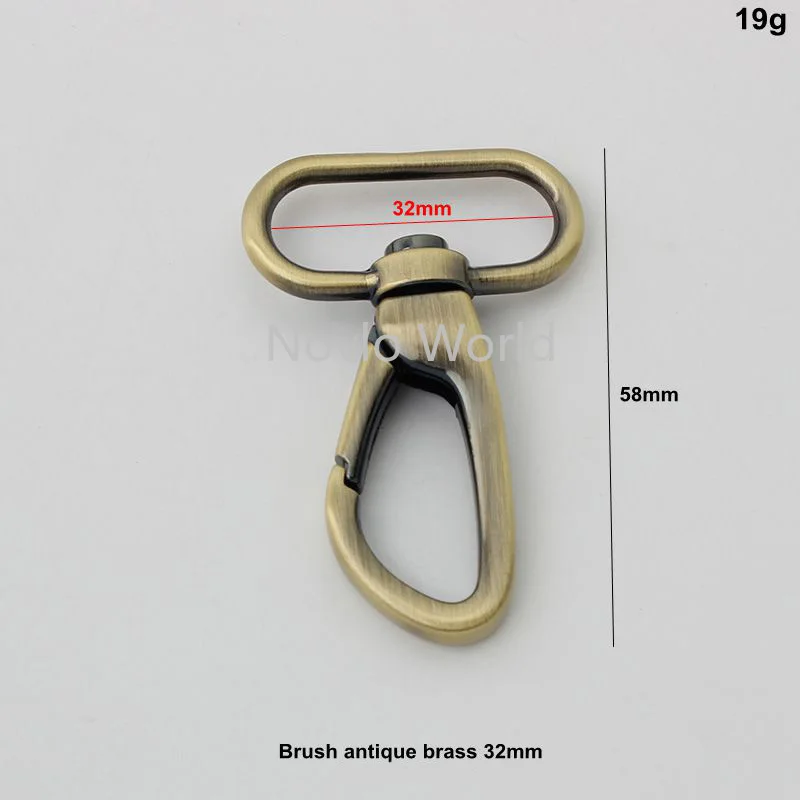 10-50pcs 5 colors 20mm 26mm 32mm 38mm durable trigger snap hook clasp clip,swivel dog leash hook purse adjusted