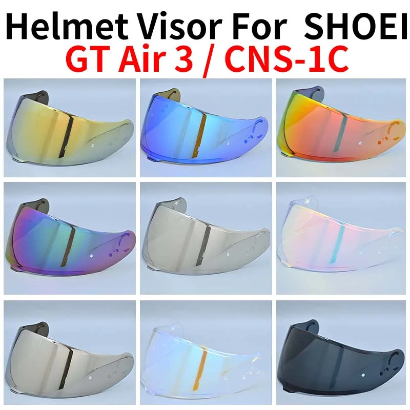gt air 3 Helmet Visor Shield for SHOEI CNS-1C CNS 1C GT-Air3 GT Air 3 Motorcycle Helmet Lens Glass Viewfinder Mirror Accessories